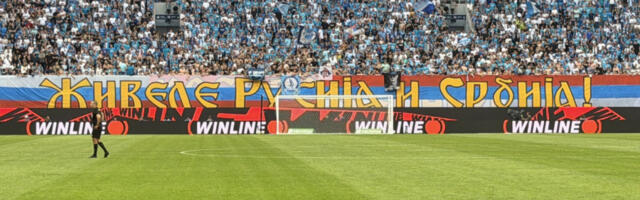 RUSKI NAVIJAČI ODUŠEVILI SRBIJU! Evo šta su uradili na meču Zenit - Crvena zvezda (VIDEO)