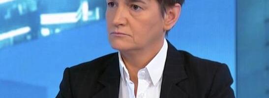 Brnabić: “Deluje da je Marta Kos izrekla nešto drugo od onoga što je opozicija najavljivala”