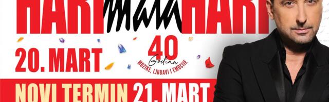 REGIONALNA POP ZVEZDA HARI MATA HARI SPREMA BEOGRAĐANIMA DVA UZASTOPNA KONCERTA 20. I 21. MARTA U SAVA CENTRU