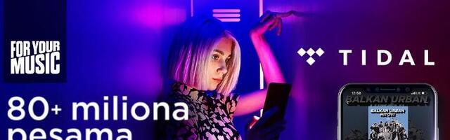 IDJ hitovi i preko 80 miliona pesama u HiFi zvuku uz TIDAL