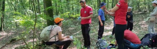 (FOTO) HEROJI S FRUŠKE GORE SPASILI POVREĐENU ŽENU: Još jedan podvig pripadnicima GSS