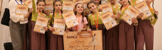 Najmlađa takmičarska grupa baletskog studija “Adagio AS“ osvojila specijalnu nagradu na festivalu “Art of Dance“