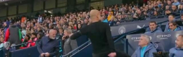 Pep pobesneo nakon što je Arsenal dao gol (VIDEO)