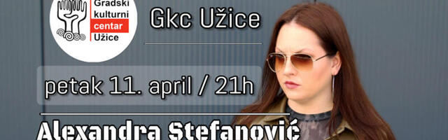 Koncert Aleksandre Stefanović večeras u GKC-u