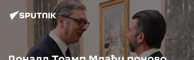 Доналд Трамп Млађи поново стиже у Београд, састаће се са председником Вучићем