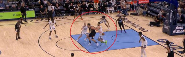 Nestvarno je šta ovaj čovek radi: Jokić zavrteo dvojicu čuvara kao na ringišpilu /VIDEO/