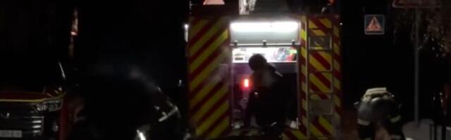 Žestok ruski napad na Ukrajinu: Gore zgrade u Kijevu na -20 stepeni (VIDEO)