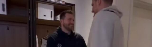 Jokić i Dončić već prave šou na NBA Ol staru: Nikola nasmejao Luku do suza komentarom na srpskom u svlačionici