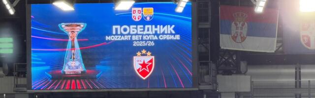 Zvezda je osvojila Kup Srbije – šesta dupla kruna u nizu