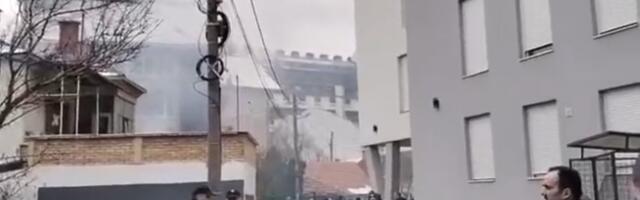 Požar u Nišu: Dve osobe povređene