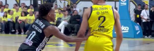 DRAMA U ISTANBULU: Fenerbahče jedva pobedio Pariz – Gudurić bez poena, Hifi briljirao!