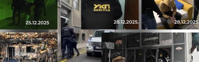 Policija uleće, baca piromane na pod: Pogledajte hapšenja trojice podmetača požara (VIDEO)