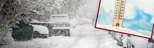 Stiže nova tura snega: Srbija će biti totalno zavejana, temperature u debelom minusu (MAPA)
