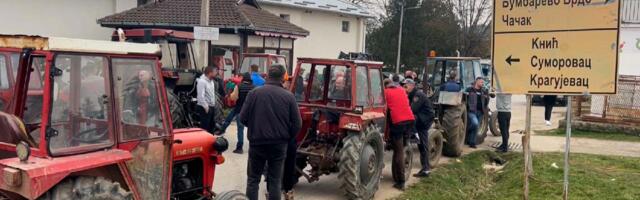 Protesti u Loznici, Bogatiću i Šapcu zbog privođenja poljoprivrednika