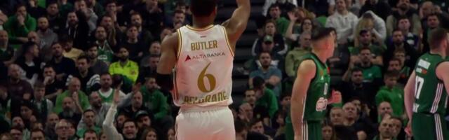 Batler za tri u poslednjim sekundama prve četvrtine!