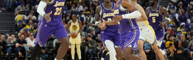 Lejkersi srušili oslabljenje Ratnike, Lebron i Broni ušli u NBA istoriju