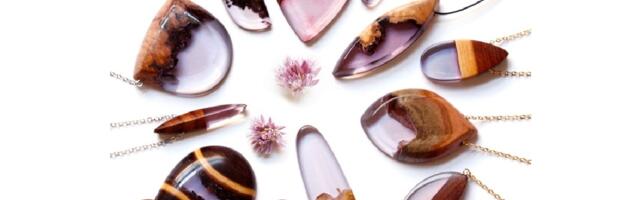 Unikatni nakit od komadića drveta