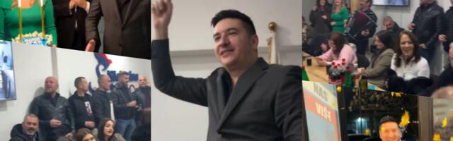 "KAD SI VATRA SVI HOĆE DA TE GASE" DAJKOVIĆ UZ HARMONIKAŠE PROSLAVIO NAPUŠTANJE VLASTI U PODGORICI Zapalili vatromet, a na torti stoje samo ove 3 REČI (VIDEO)