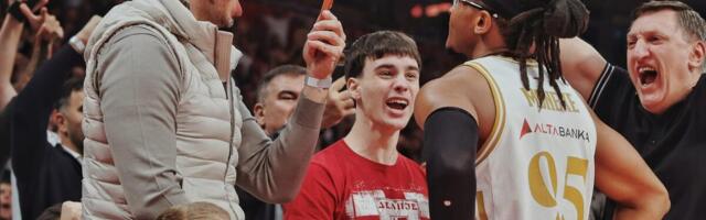 Čima Moneke ugasio "svoju Fernando Buesa" arenu u produžetku! Crvena zvezda "udavila" Baskoniju! (Video/Foto)