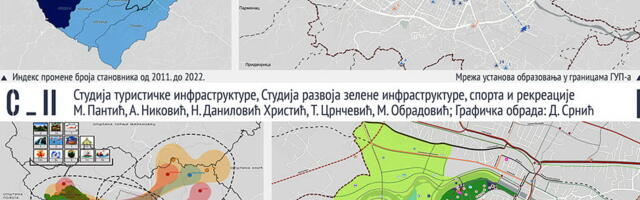 Prva nagrada na Salonu urbanizma za “Studije za potrebe generalnog urbanističkog plana Čačka“
