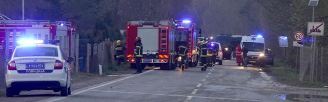 Čovek se posle požara ugušio u Mirijevu