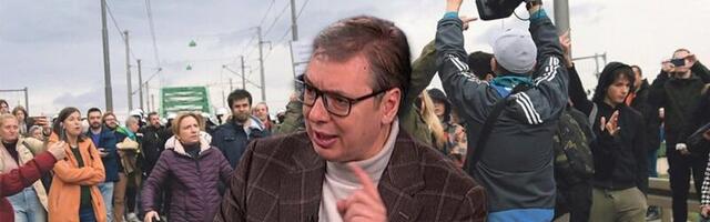 "Pitanje je kada će taj most da padne, ovakav ne može ni pešake da podnese!" Vučić o blokadama Starog savskog mosta