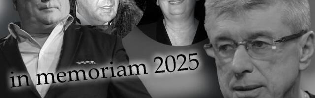 TUŽNA GODINA ZA ESTRADU: Smrt Halida Bešlića i Saše Popovića zavila region u crno, a evo od koga smo se još oprostili u 2025. godini
