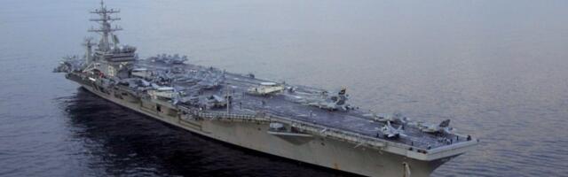 Bukti američka sila! Zapalio se nuklearni nosač aviona