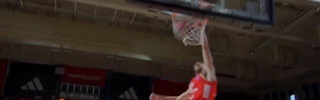 Spektakularno zakucavanje Dobrića, ekipa Zlatibora ne može da postigne poen više od tri minuta!