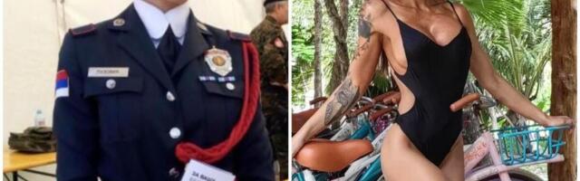 BIBA JE NAJATRAKTIVNIJA SRPKINJA U UNIFORMI: Imala prosek preko 9, a na mrežama pokazala "DRUGO LICE" (FOTO)