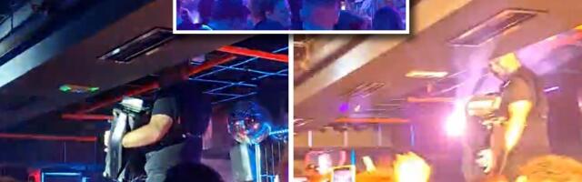 Borko se sa harmonikom popeo na šank, napravio lom na žurci! Leteli evri i dinari, sve dao u humanitarne svrhe