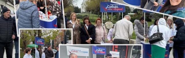 GRAĐANIMA POSLATA SNAŽNA PORUKA PODRŠKE I SLOGE: Aktivisti SNS na ulicama Beograda pred Vaskrs! Više od 150 lokacija! (FOTO)