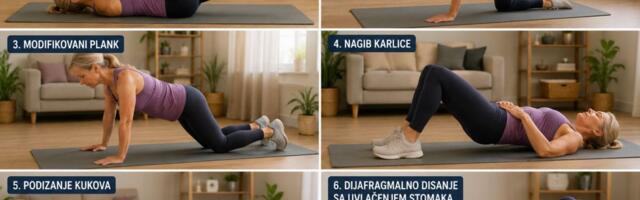 Posle 60. stomak se ne zateže trbušnjacima: Trener otkriva 6 kućnih vežbi koje daju bolje rezultate