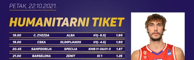 Humanitarni tiket u podne: Ivan Marinković tipuje za desetogodišnjeg Sergeja Milićevića