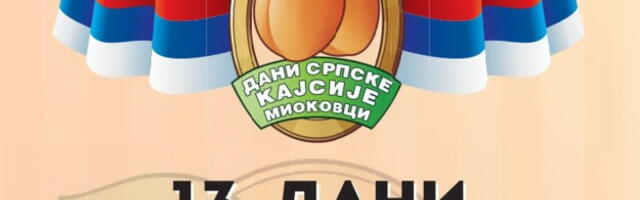 U petak i subotu u Miokovcima 13. “Dani srpske kajsije“, ovo je kompletan program
