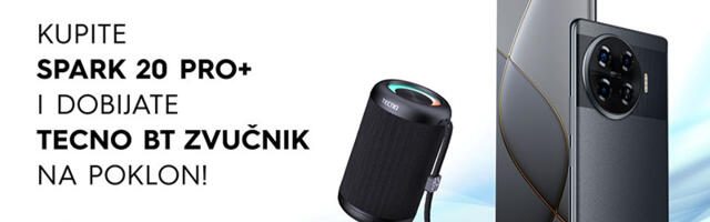 Kupite Spark 20 Pro+ u A1 i dobijate TECNO BT zvučnik na poklon!