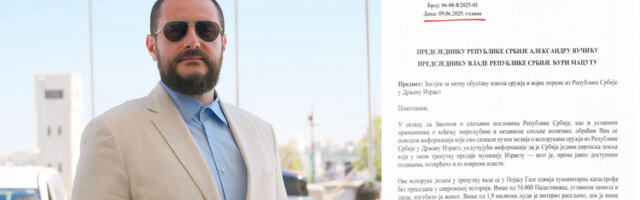 Ministar Zukorlić uputio zahtjev Vladi za hitnu obustavu izvoza vojne opreme u Izrael