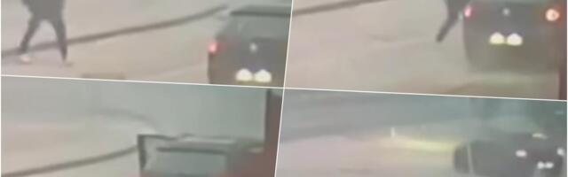 NESVAKIDAŠNJA KRAĐA AUTOMOBILA U SARAJEVU: Vlasnik otišao u pekaru, lopov ušao u upaljenog Golfa i odvezao se: HIT snimak! (VIDEO)