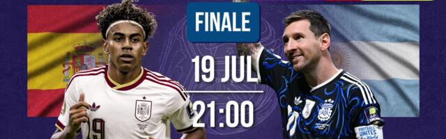 Španija - Argentina: Finale Mundijala, Lamin Jamal protiv Lea Mesija, meč koji čeka čitava planeta!