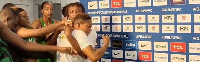 Chaos after Serbia's win: Mali basketballers fight in front of TV cameras while our player speaks to the press