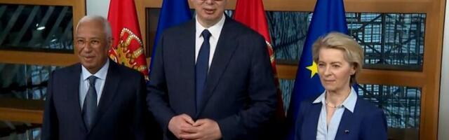 VAŽAN SASTANAK SA VUČIĆEM Fon der Lajen i Košta: "Budućnost Srbije je u EU"