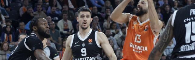 Partizanu malo falilo za iznenađenje u Valensiji