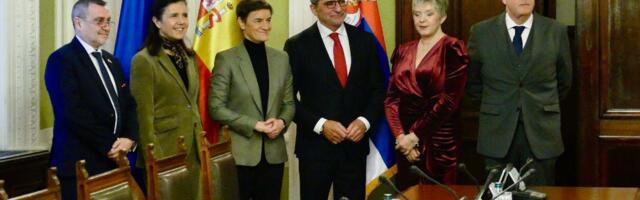 Brnabić se sastala sa predstavnicima španskog Senata