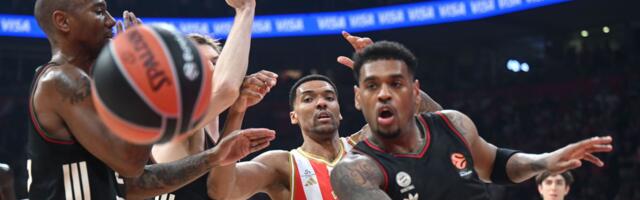 ZVEZDA – BAJERN Arena se trese zbog nemoguće trojke Batlera uz zvuk sirene! Crveno-beli se vraćaju u igru! /VIDEO/