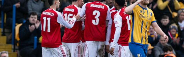 Arsenal se mučio i strepeo, pa se spasio blamaže protiv trećeligaša! /VIDEO/