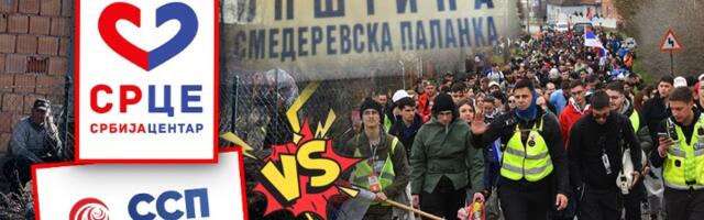 Haotično u Smederevskoj Palanci: Studenti protiv opozicije - "Sami protiv svih"