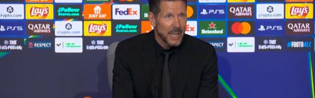 Simeone puca od samopozdanja posle plasmana Atletika u polufinale LŠ: Idemo po trofej!