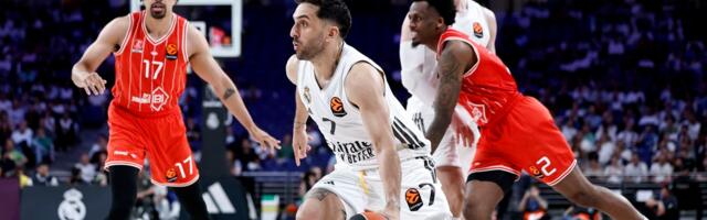 Real se kockao, ali ipak pobedio Hapoel: Tavares i Brajant se povredili, Itudis divljao na sudije pa zaradio isključenje!