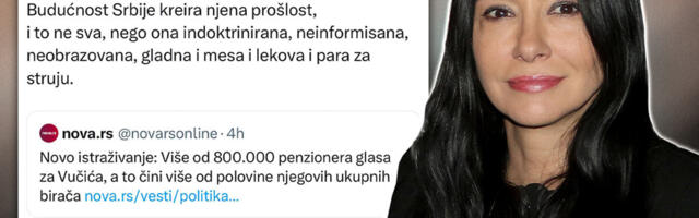 NIŠTA IM NIJE SVETO! Blokaderka najstrašnije izvređala penzionere: "Budućnost Srbije kreira njena prošlost gladna mesa i lekova" (FOTO)