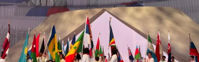 NA PONOS CELE SRBIJE: U Osaki se vijori srpska zastava na izložbi EXPO 2025  (FOTO)